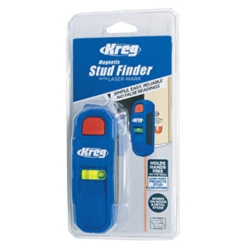 Kreg Magnetic Stud Finder with Laser-Mark for Easy Use