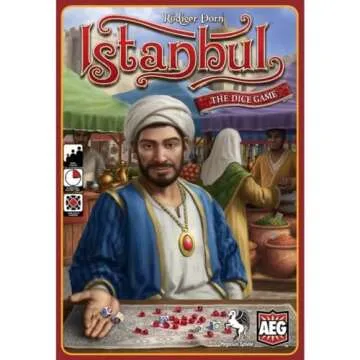 Istanbul The Dice Game - Board Game, Collect Gems, Be a Master Merchant, 2 to 4 Players, 20 to 40 Minute Play Time, for Ages 8 and Up, Alderac Entertainment Group (AEG)