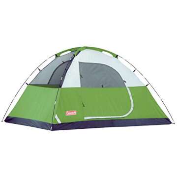 Coleman 2-Person Dome Tent for Camping | Sundome Tent with Easy Setup