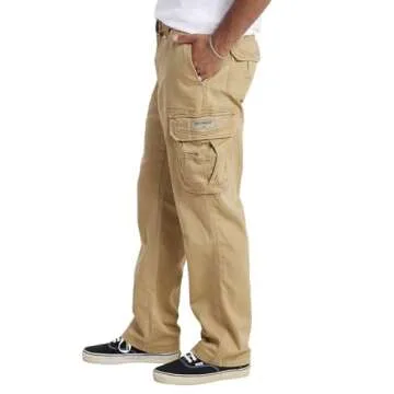 Unionbay Men's Survivor Iv Relaxed Fit Cargo Pant - Reg and Big and Tall Sizes, rye, 50x30