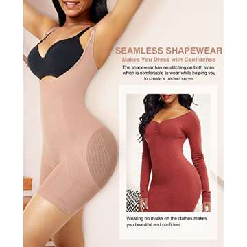 Lover-Beauty Back Fat Shapewear for Women Tummy Control