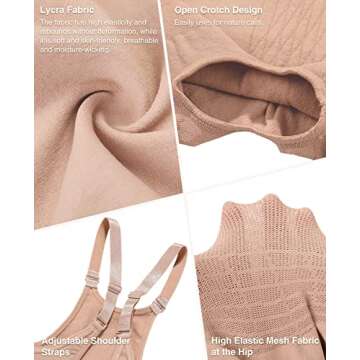 Lover-Beauty Back Fat Shapewear for Women Tummy Control