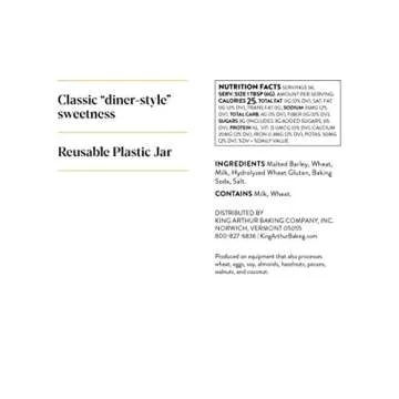 King Arthur Malted Milk Powder for Milkshakes and Baking