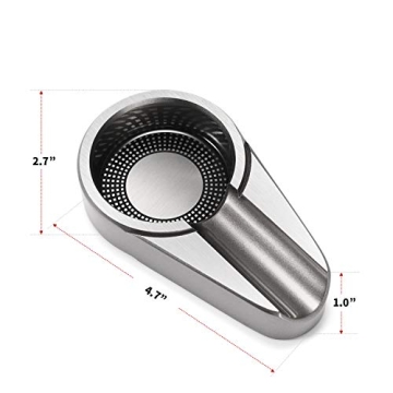 CiTree Cigar Ashtray - Portable Metal Accessory for Cigar Lovers