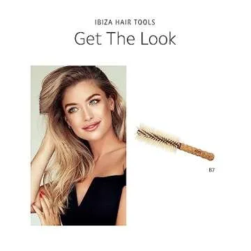 Ibiza Boar Bristle Round Brush for Ultimate Hair Shine