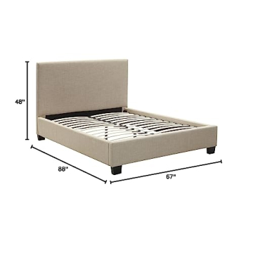 Modus Furniture Solid Wood Queen Platform Bed - Elegant Design