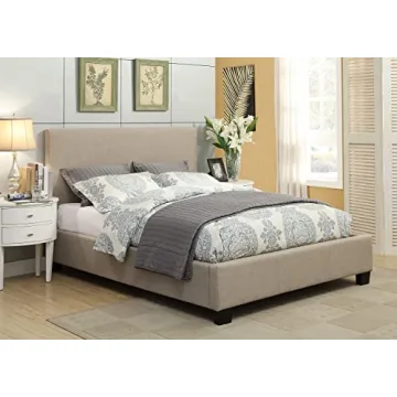 Modus Furniture Solid Wood Queen Platform Bed - Elegant Design