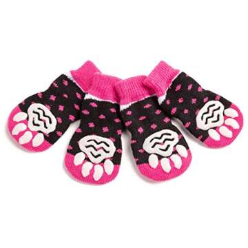 Akopawon Anti-Slip Pet Socks | Traction Control for Pets