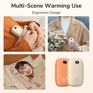 JISULIFE Hand Warmer Rechargeable 9000mAh for All