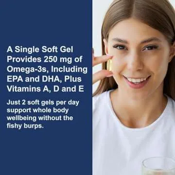 Carlson Cod Liver Oil Gems - Pure Omega-3 Supplements