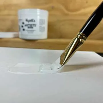 Hyatt's Artists’ Gesso Primer for Acrylic Painting | 1 Gallon (128 fl oz) Gesso White | Bulk Acrylic Gesso for Use to Canvas Prep by Artists | Made in the USA