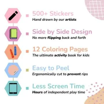 Cupkin Sticker Book for Kids - 500+ Princess Stickers