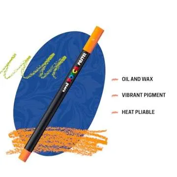 Posca Pencil oil color box, Multicolour, 36 Units (Pack of 1)