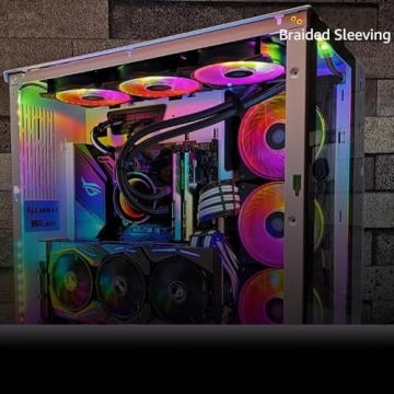 Electriduct 2" Expandable Braid Sleeving - 25 Feet - Flame Retardant Flexible Wire Mesh Cable Manage...