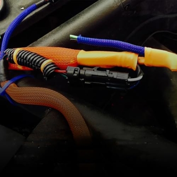 Electriduct 2" Expandable Braid Sleeving for Cable Protection