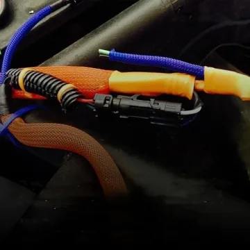 Electriduct 2" Expandable Braid Sleeving for Cable Protection