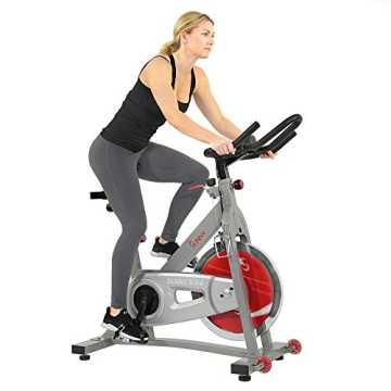 Sunny Health & Fitness Pro II Indoor Cycling Bike with Device Mount and Advanced Display – SF-B199...