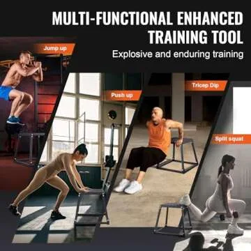 VEVOR Plyometric Jump Boxes for Home Gym Training