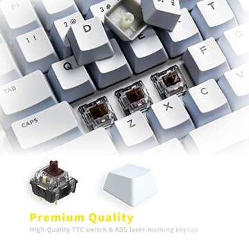 Drevo Gramr V2 RGB Mechanical Gaming Keyboard TKL