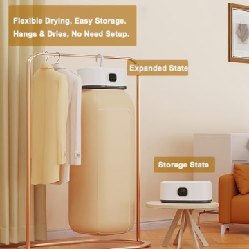 Portable Compact Clothes Dryer for Home and Travel