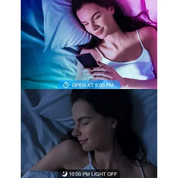 Nexillumi 100ft Color Changing LED Strip Lights Remote App Control