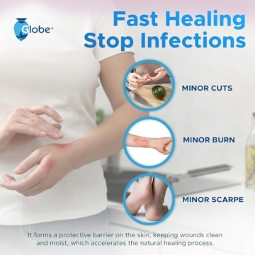 Globe Bacitracin Zinc 1 oz Tube First Aid Ointment