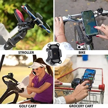Universal Baby Stroller Phone Holder for Easy Convenience