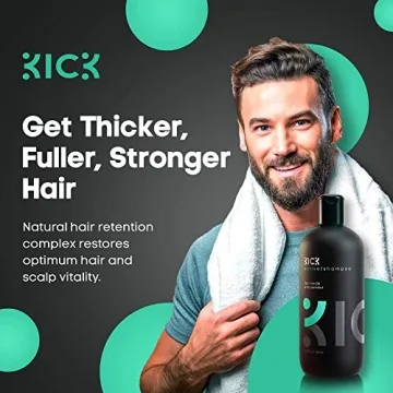 Kick Men’s Shampoo - Refreshing Sulfate-Free Formula