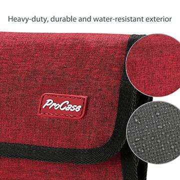 ProCase Electronic Organizer - Ultimate Travel Tech Bag