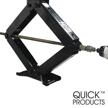 Quick Connect Heavy-Duty Scissor Jack Socket for Drills