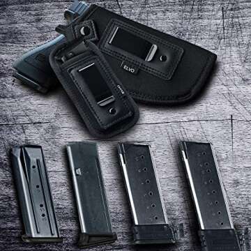 ELVO 2 Pack Universal IWB Holster for Concealed Carry