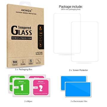 Akwox 9H Tempered Glass Screen Protector for PS Vita