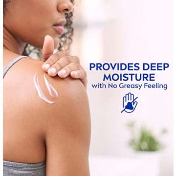 NIVEA Vanilla and Almond Oil Infused Body Lotion, 50.7 Fl Oz, Pack of 3