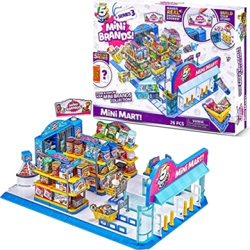 Unleash Imagination with the 5 Surprise Mini Brands Mini Mart Playset by ZURU