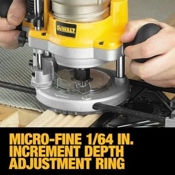 DEWALT Router with Plunge Base, Soft Start, 12 Amp