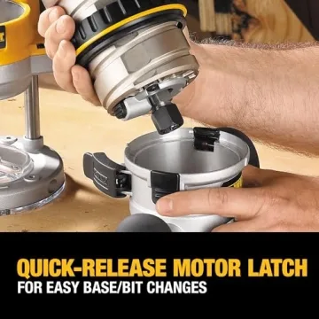 DEWALT Router with Plunge Base, Soft Start, 12 Amp