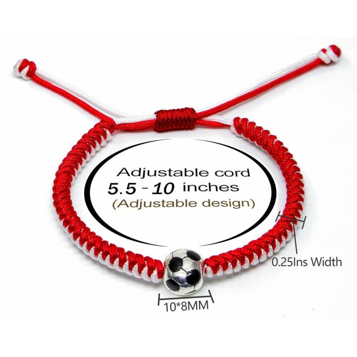 Stylish MANYC Soccer Bracelets for Men, Women & Kids