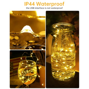 Blingstar 33ft USB Fairy Lights - Perfect for Christmas