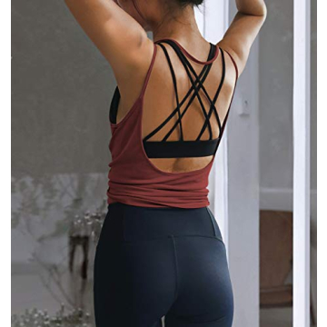 OYANUS Women's Backless Yoga Tank Top - Summer Workout Essential