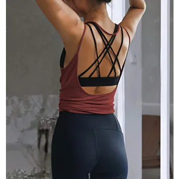 OYANUS Women's Backless Yoga Tank Top - Summer Workout Essential