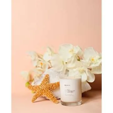 Brooklyn Candle Studio Maui Classic 2 Wick Candle - Luxury Scented Candle, Vegan Soy Wax, Hand Poured in The USA, 70 Hour Slow Burn Time - 13oz