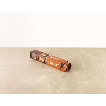 Silpat The Original Silpain Premium Non-Stick Silicone Baking Mat for Bread, 11-5/8 x 16-1/2