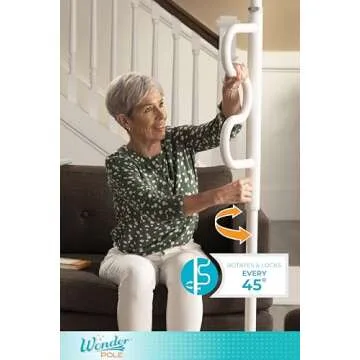Stander Wonder Pole Tension Mounted Safety Pole for Seniors