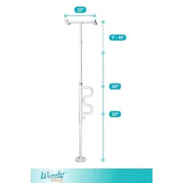 Stander Wonder Pole Tension Mounted Safety Pole for Seniors