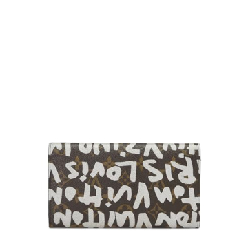 Louis Vuitton Stephen Sprouse Wallet Grey Monogram Graffiti