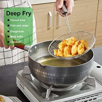 Swify Spider Strainer Set of 3 Stainless Steel Skimmers