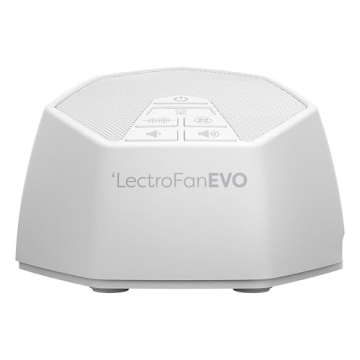 LectroFan EVO Sleep Sound Machine with 22 Sounds and Sleep Timer