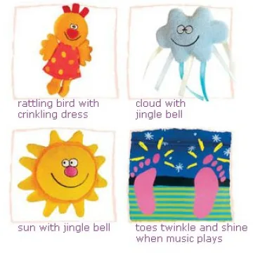 Taf Toys Toe Time Infant Car Seat Toy | Kick & Play Fun