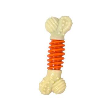 Nylabone PRO Action Power Chew Durable Dental Chew Toy for Dogs, Bacon Flavor, Small/Regular (1 Coun...