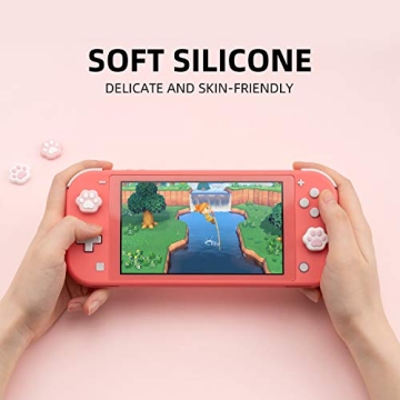 GeekShare Cat Paw Thumb Grip Caps for Switch - 4PCS